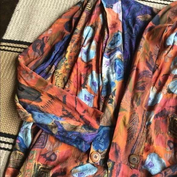 VTG Kimono Laura Kieffer Susan Burrowes NWT Sz 24 - Picture 4 of 6